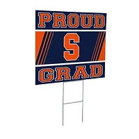 Syracuse Orange 24" x 18" Graduation Outdoor Yard Sign