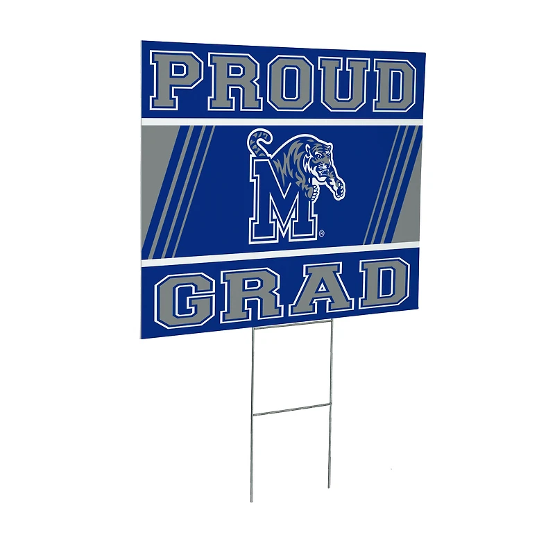 Memphis Tigers 24" x 18" Graduation Outdoor Yard Sign