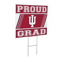 Indiana Hoosiers 24" x 18" Graduation Outdoor Yard Sign