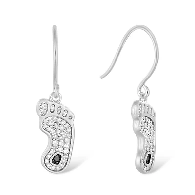 FanDrip North Carolina Tar Heels  Diamond Dangle Earrings