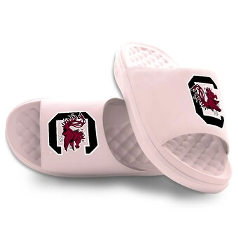 Youth ISlide Pink South Carolina Gamecocks Primary Motive Slide Sandals