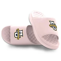 Youth ISlide Pink Marquette Golden Eagles Primary Motive Slide Sandals