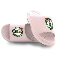Unisex ISlide Pink Boston Celtics Primary Motive Slide Sandals