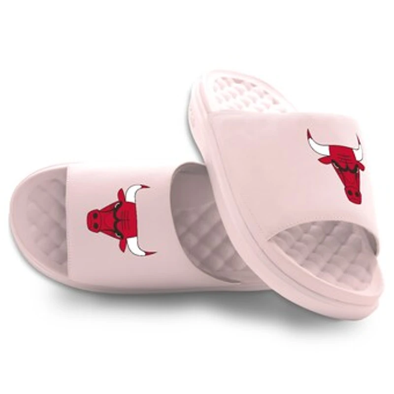 Unisex ISlide Pink Chicago Bulls Primary Motive Slide Sandals