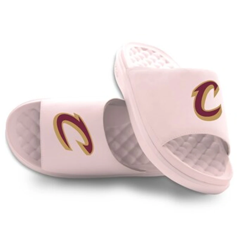 Unisex ISlide Pink Cleveland Cavaliers Primary Motive Slide Sandals