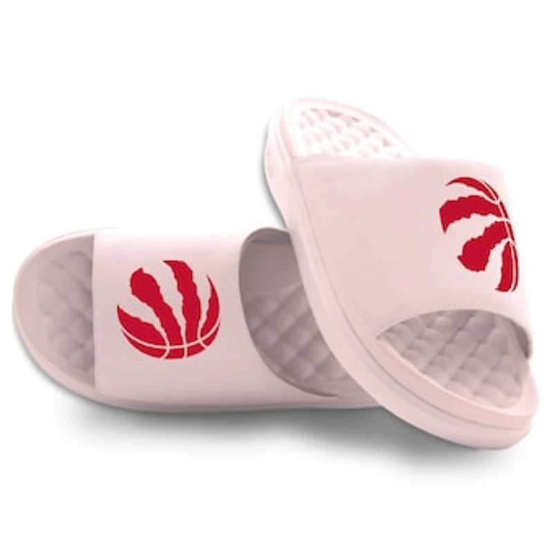 Unisex ISlide Pink Toronto Raptors Primary Motive Slide Sandals