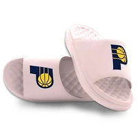 Unisex ISlide Pink Indiana Pacers Primary Motive Slide Sandals