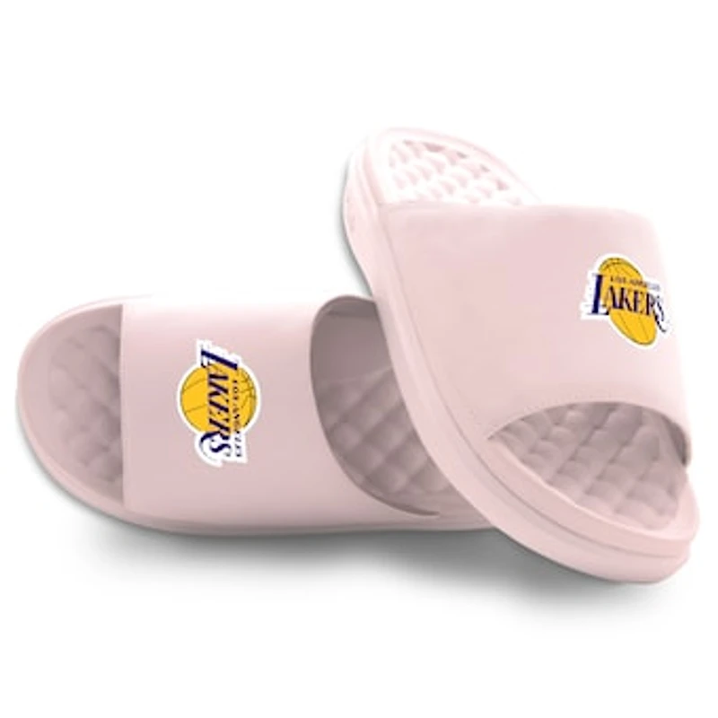 Unisex ISlide Pink Los Angeles Lakers Primary Motive Slide Sandals