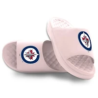 Unisex ISlide Pink Winnipeg Jets Primary Motive Slide Sandals