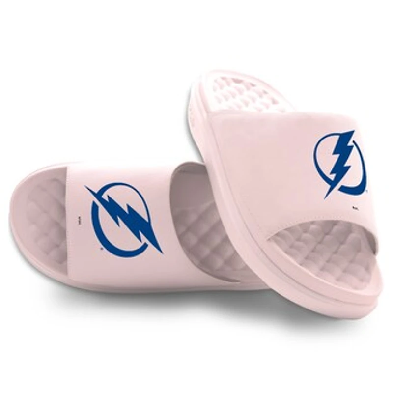 Unisex ISlide Pink Tampa Bay Lightning Primary Motive Slide Sandals