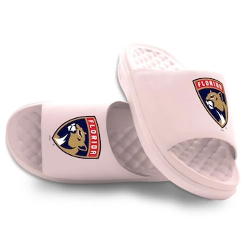 Unisex ISlide Pink Florida Panthers Primary Motive Slide Sandals