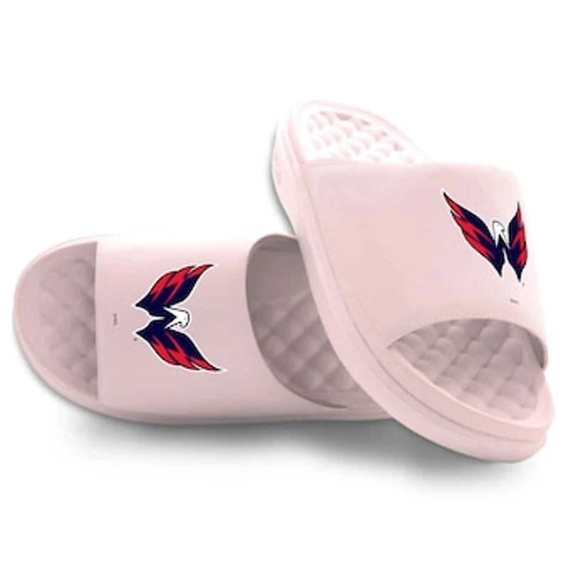 Unisex ISlide Pink Washington Capitals Primary Motive Slide Sandals