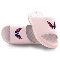 Unisex ISlide Pink Washington Capitals Primary Motive Slide Sandals