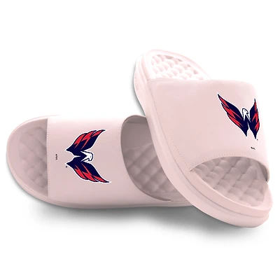 Unisex ISlide Pink Washington Capitals Primary Motive Slide Sandals