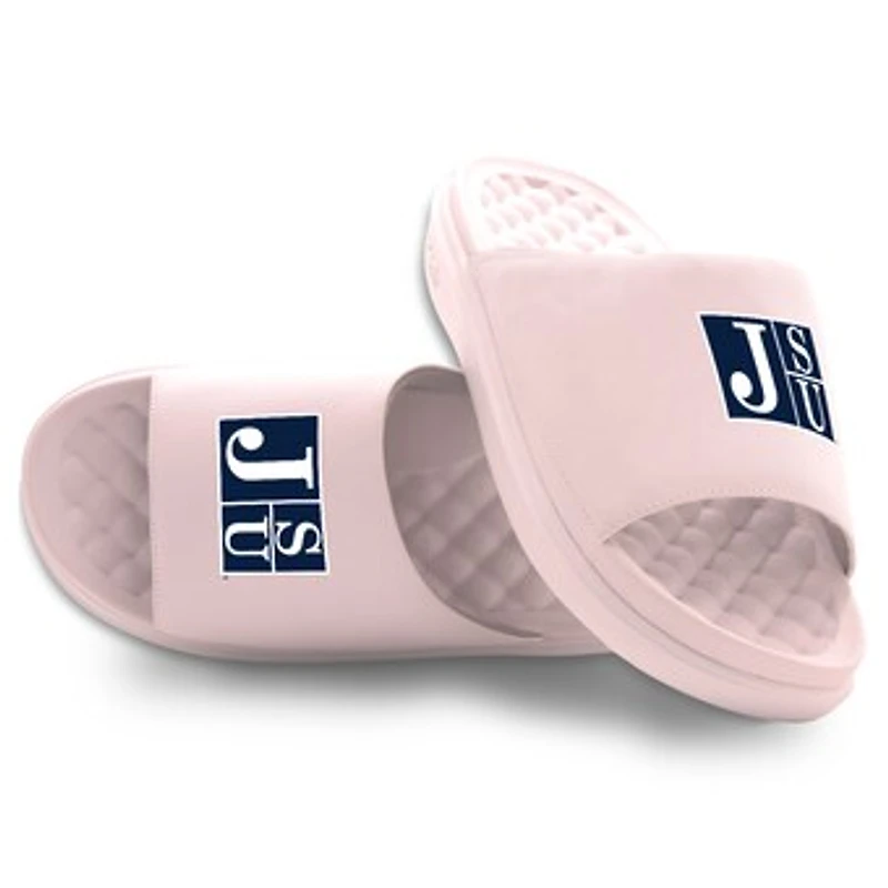 Unisex ISlide Pink Jackson State Tigers Primary Motive Slide Sandals