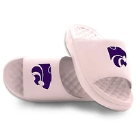 Unisex ISlide Pink Kansas State Wildcats Primary Motive Slide Sandals