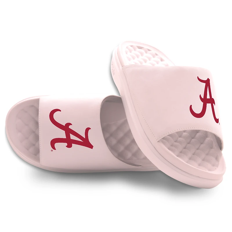 Unisex ISlide Pink Alabama Crimson Tide Primary Motive Slide Sandals