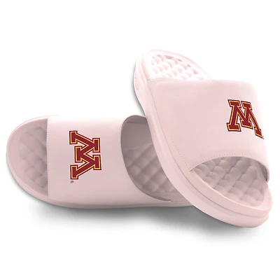 Unisex ISlide Pink Minnesota Golden Gophers Primary Motive Slide Sandals