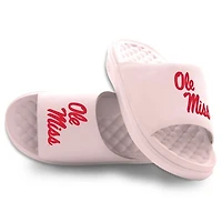 Unisex ISlide Pink Ole Miss Rebels Primary Motive Slide Sandals