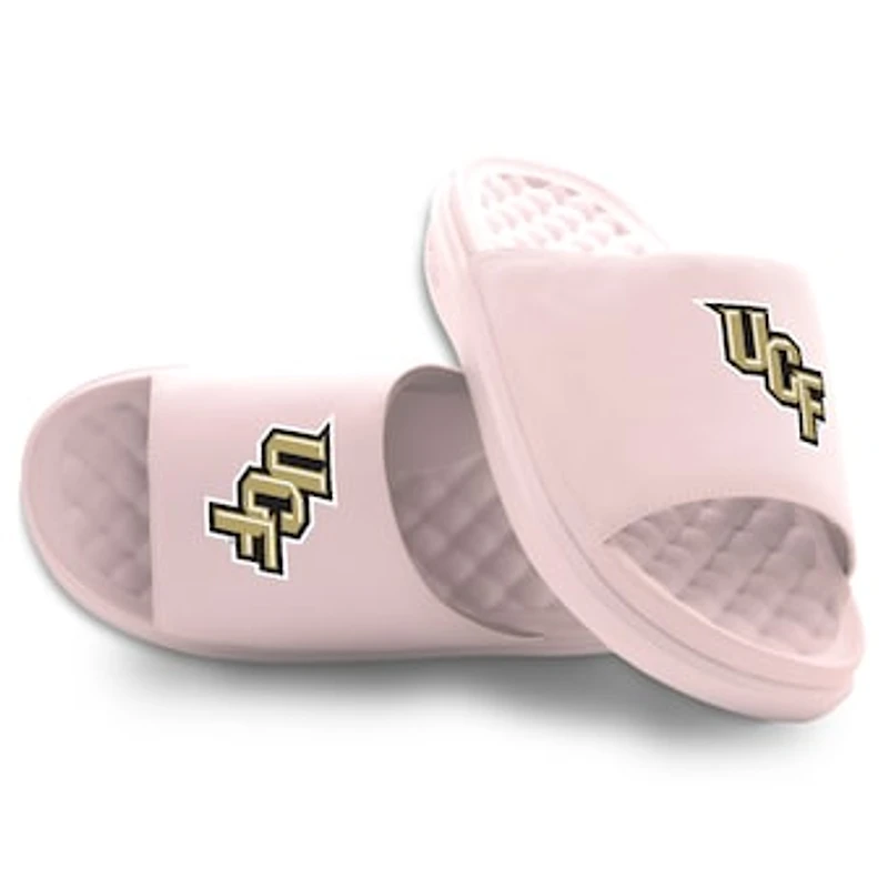 Unisex ISlide Pink UCF Knights Primary Motive Slide Sandals