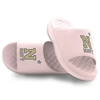 Unisex ISlide Pink Navy Midshipmen Primary Motive Slide Sandals