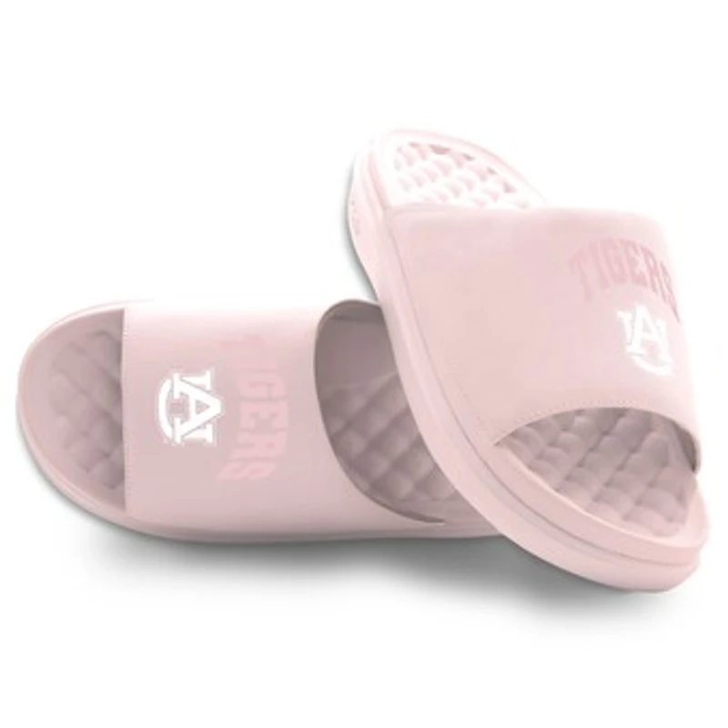 Unisex ISlide Pink Auburn Tigers Tonal Pop Motive Slide Sandals