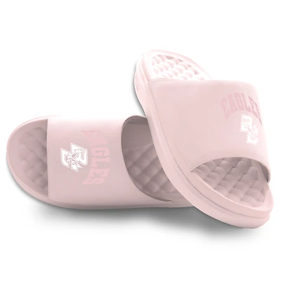 Unisex ISlide Pink Boston College Eagles Tonal Pop Motive Slide Sandals