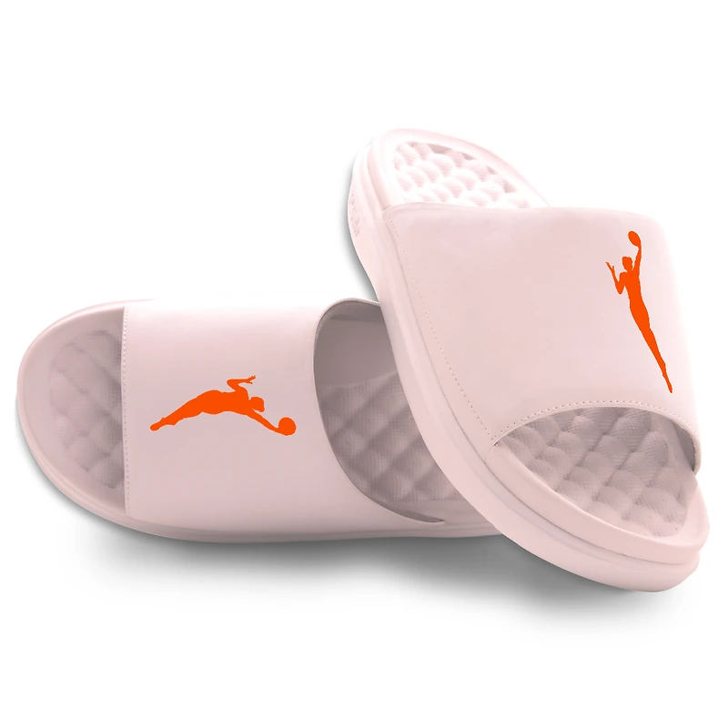 Unisex ISlide Pink WNBA Primary Motive Slide Sandals