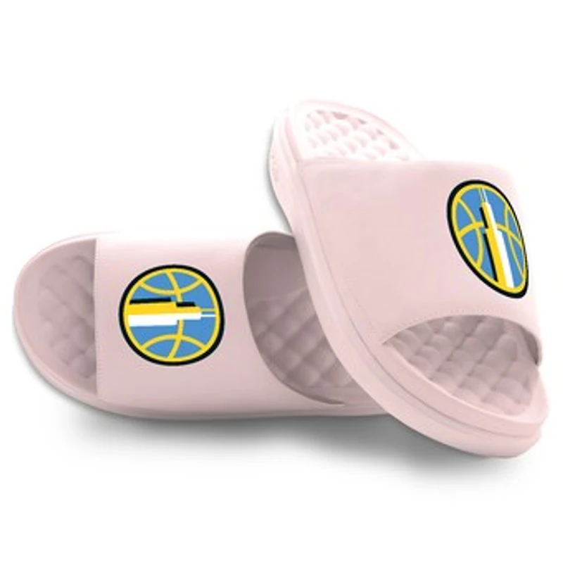Unisex ISlide Pink Chicago Sky Primary Motive Slide Sandals