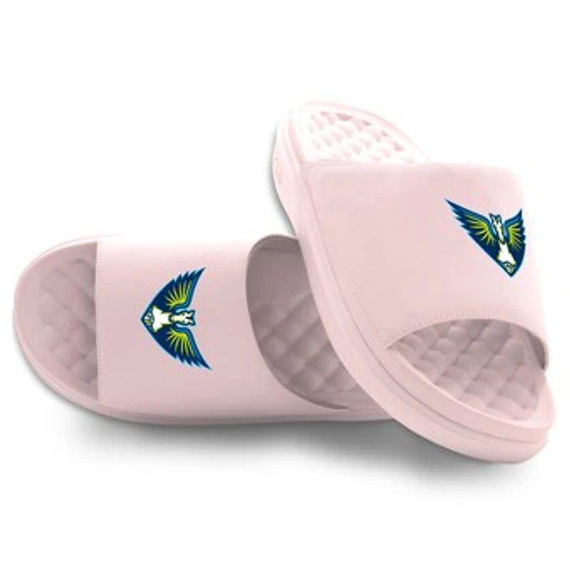Unisex ISlide Pink Dallas Wings Primary Motive Slide Sandals