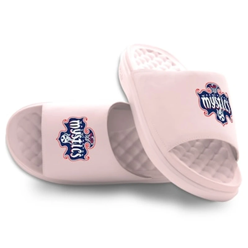 Unisex ISlide Pink Washington Mystics Primary Motive Slide Sandals