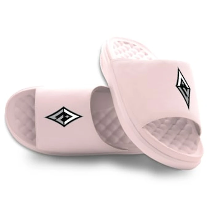 Unisex ISlide Pink Las Vegas Aces Primary Motive Slide Sandals