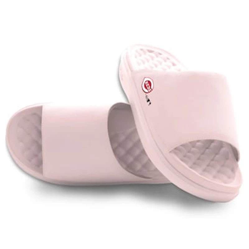 Unisex ISlide Pink Cincinnati Reds Minimalistic Motive Slide Sandals