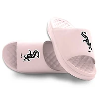Unisex ISlide Pink Chicago White Sox Primary Motive Slide Sandals