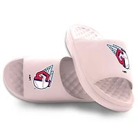 Unisex ISlide Pink Cleveland Guardians Primary Motive Slide Sandals
