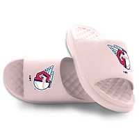 Unisex ISlide Pink Cleveland Guardians Primary Motive Slide Sandals