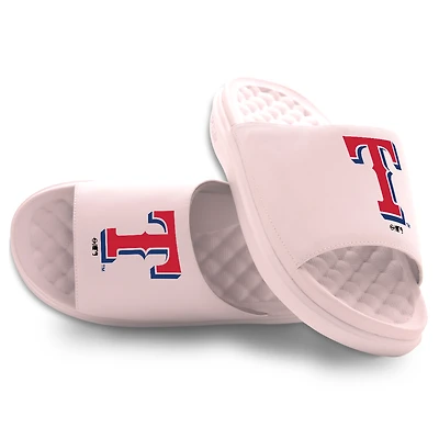Unisex ISlide Pink Texas Rangers Primary Motive Slide Sandals