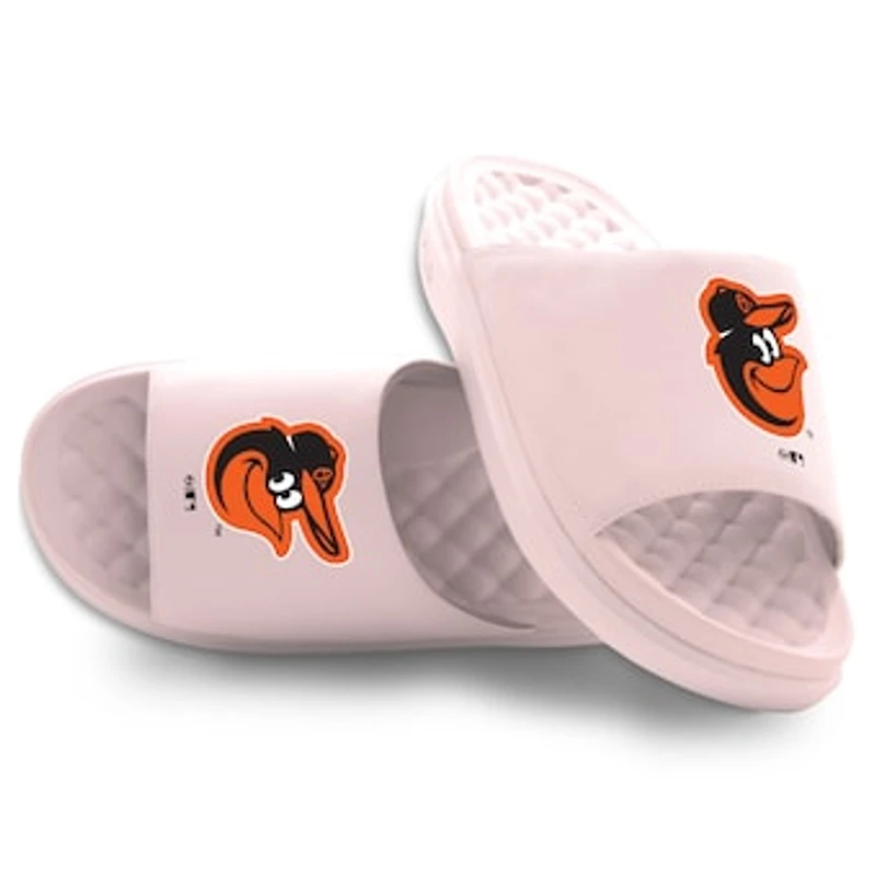 Unisex ISlide Pink Baltimore Orioles Primary Motive Slide Sandals