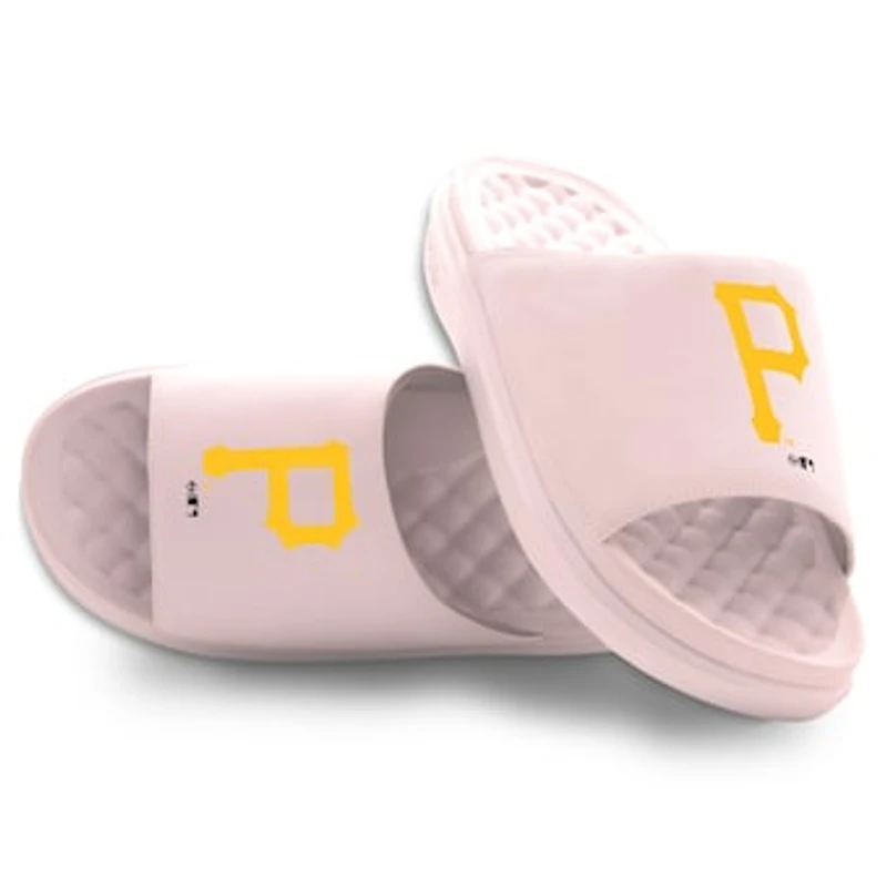 Unisex ISlide Pink Pittsburgh Pirates Primary Motive Slide Sandals