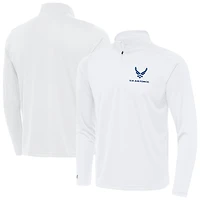 Men's Antigua Air Force Tribute Quarter-Zip Pullover