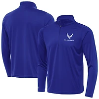 Men's Antigua Royal Air Force Tribute Quarter-Zip Pullover