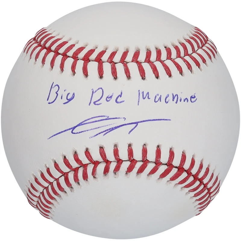 Gavin Lux Cincinnati Reds Autographed Baseball with "Big Red Machine" Inscription