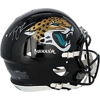 Trevor Lawrence Jacksonville Jaguars Autographed Riddell Speed Authentic Helmet with "Duuuval" Inscription