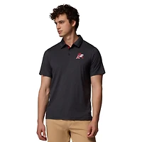 Men's Columbia Black Arkansas Razorbacks Tech Trail Polo