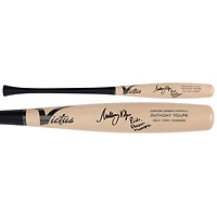 Anthony Volpe New York Yankees Autographed Victus Game Model Torpedo Bat with "Pride. Passion. Pinstripes." Inscription