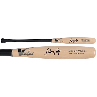 Anthony Volpe New York Yankees Autographed Victus Game Model Torpedo Bat