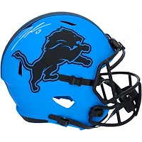 Jahmyr Gibbs Detroit Lions Autographed Riddell Rave Speed Replica Helmet