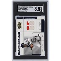 Dick Butkus Chicago Bears 2003 Leaf Certified 2 Color GU Relic #FG-13 #39/65 SGC Authenticated 8.5 Card