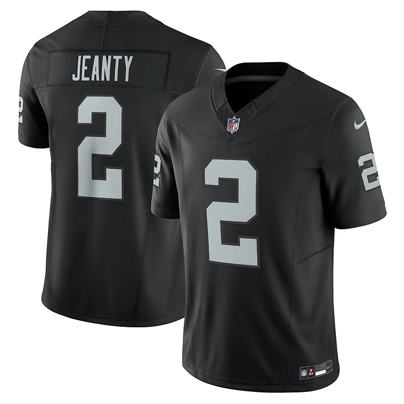Men's Nike Ashton Jeanty Black Las Vegas Raiders Team Limited Jersey