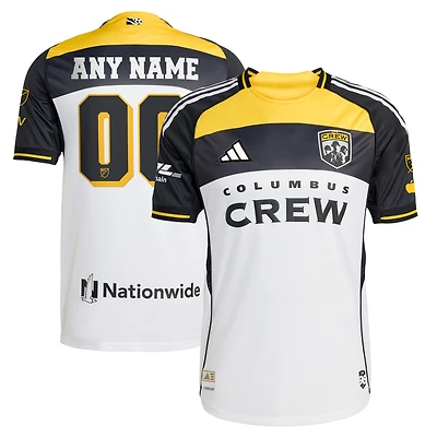 Men's adidas White Columbus Crew 2025 Third Authentic Custom Jersey